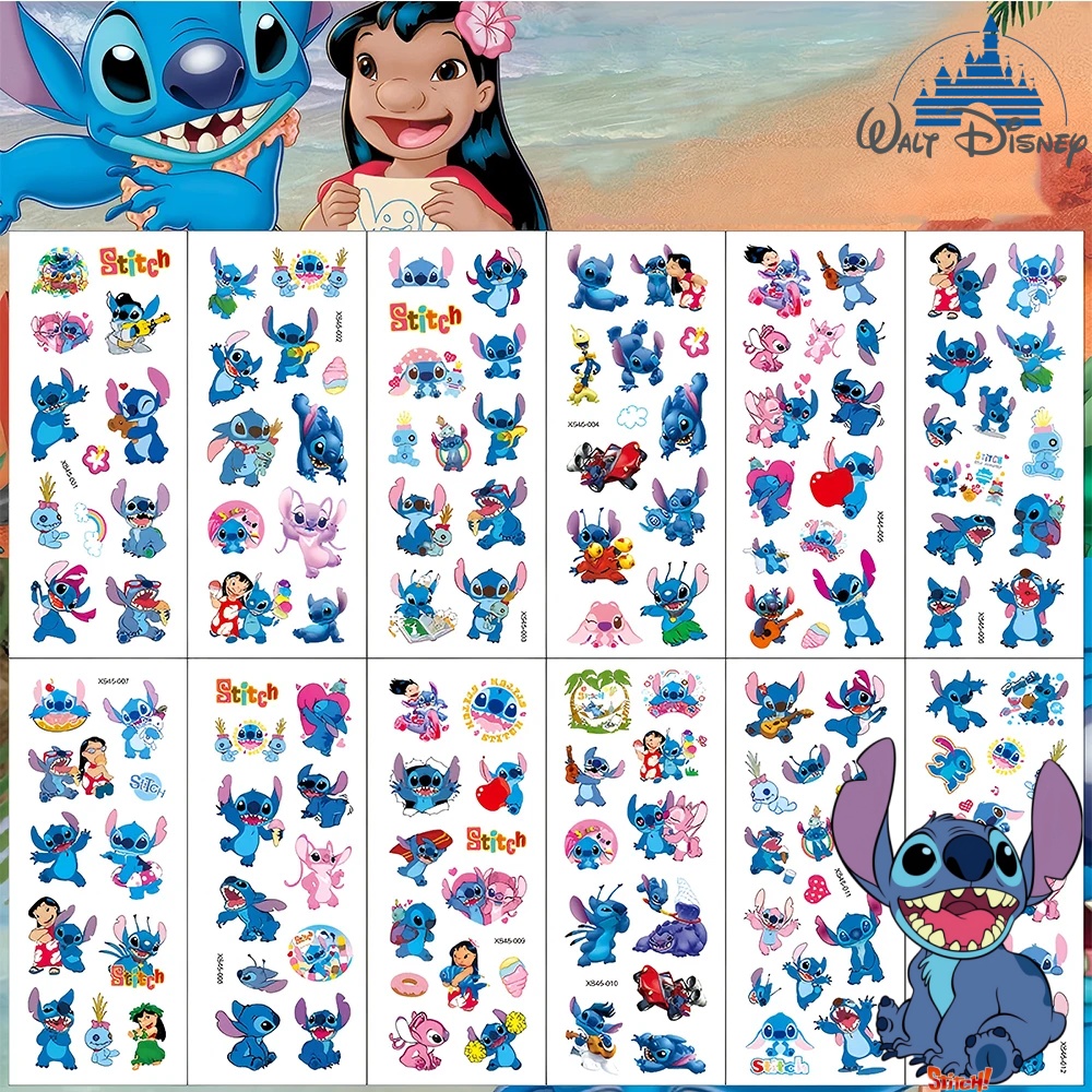 Travel Accessories Cute - 48Sheets Cute Disney Lilo Stitch Stickers