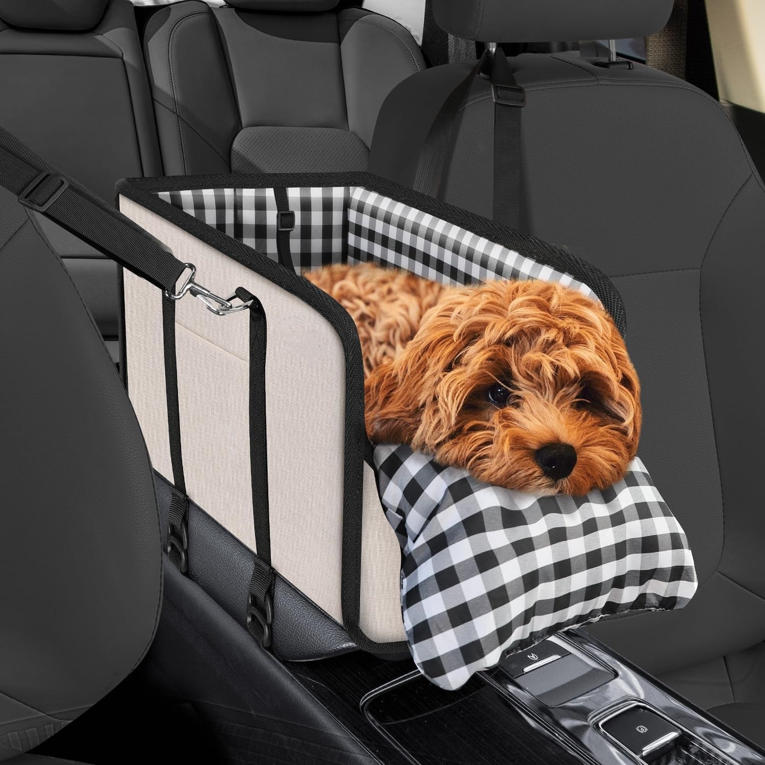 Travel Accessories For Dogs - Car Mounted Pet Car Seat Portable