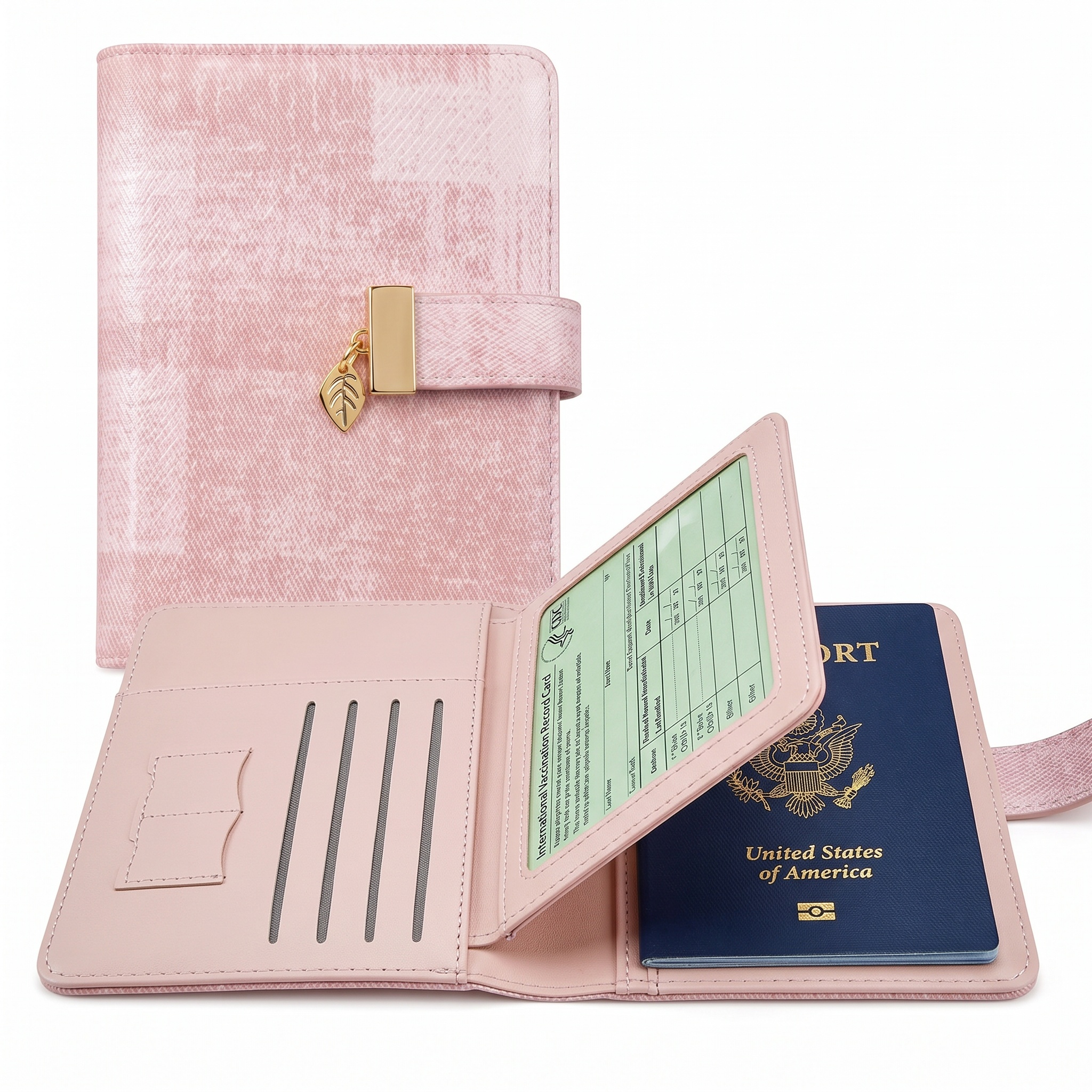 Travel Accessories Rfid - Pomelo Best Pink Plaid RFID Blocking