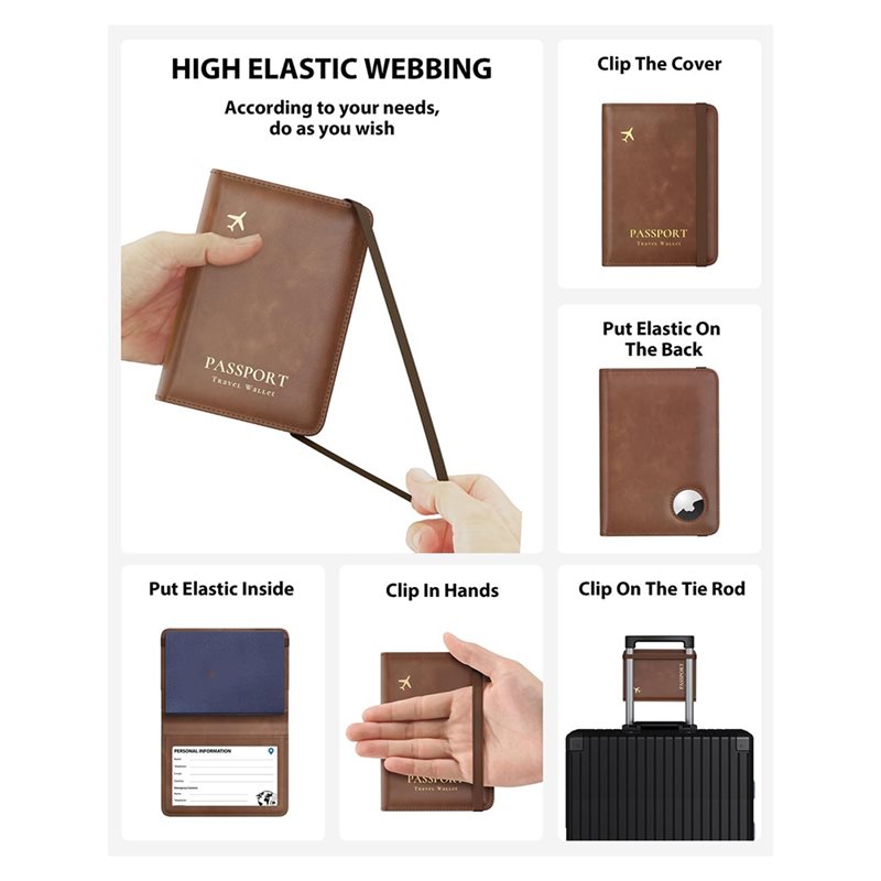 ABRT-Passport Holder With RFID - Travel Accessories Rfid のレビューと価格