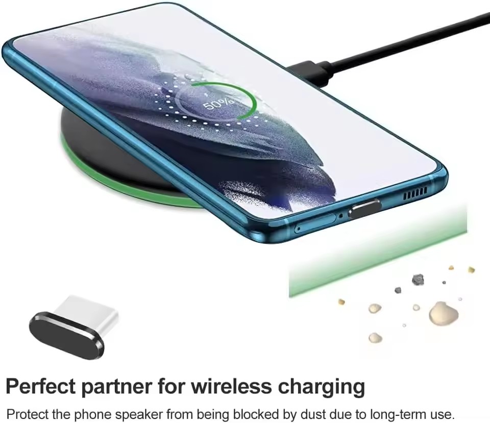 4Pcs USB C Dust Plug With Clea - Travel Plug Type C のレビューと価格