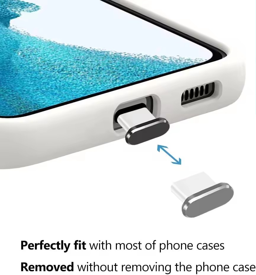 4Pcs USB C Dust Plug With Clea - Travel Plug Type C のレビューと価格