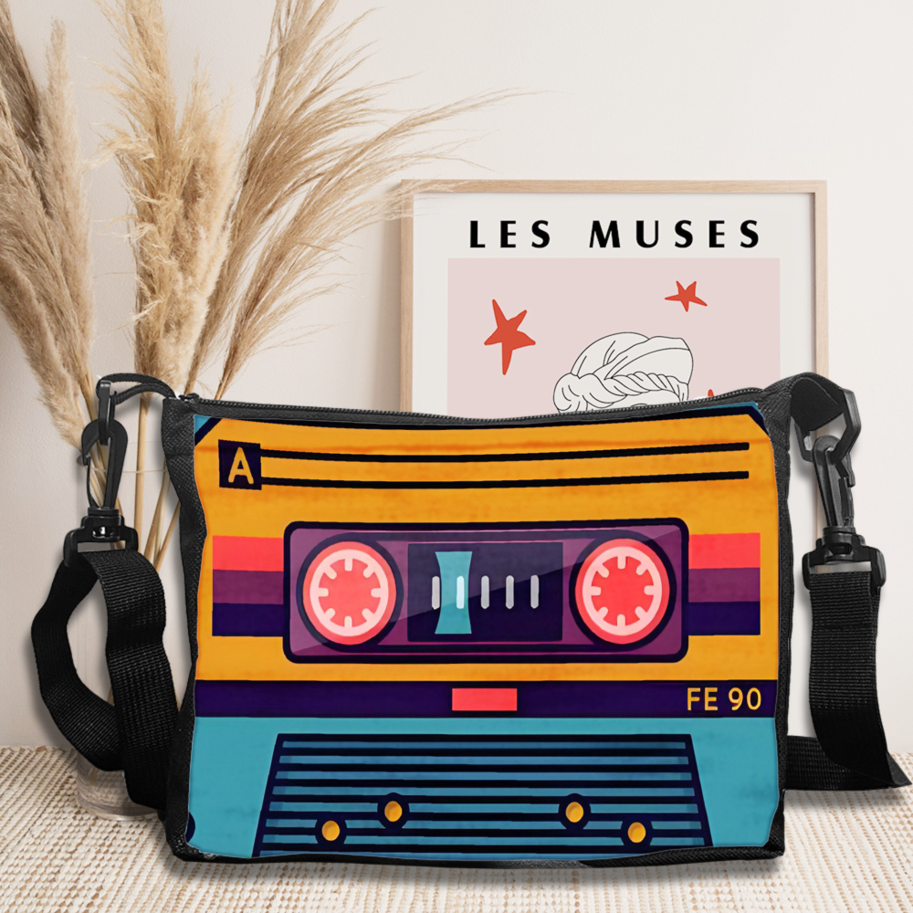 Crossbody Bag Polyester Retro  - Travel Accessories Aesthetic のレビューと価格