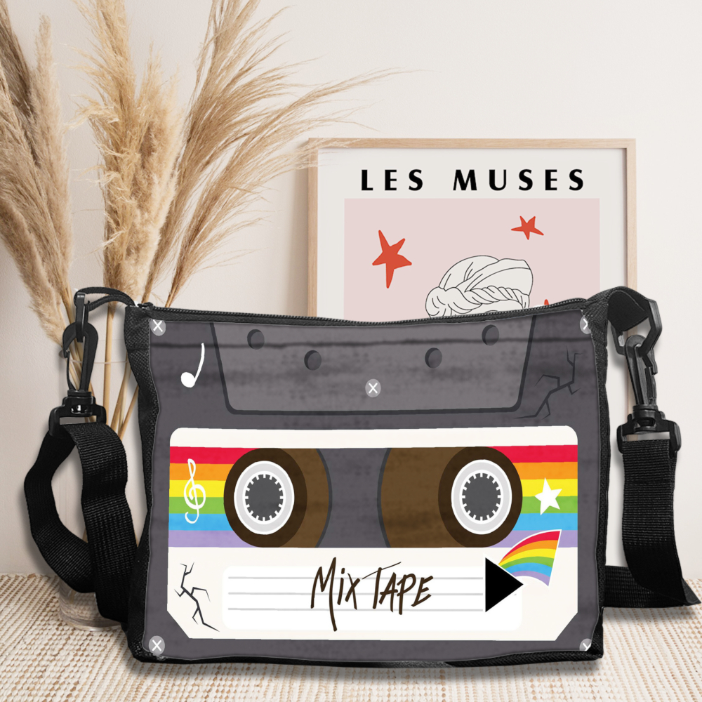 Crossbody Bag Polyester Retro  - Travel Accessories Aesthetic のレビューと価格