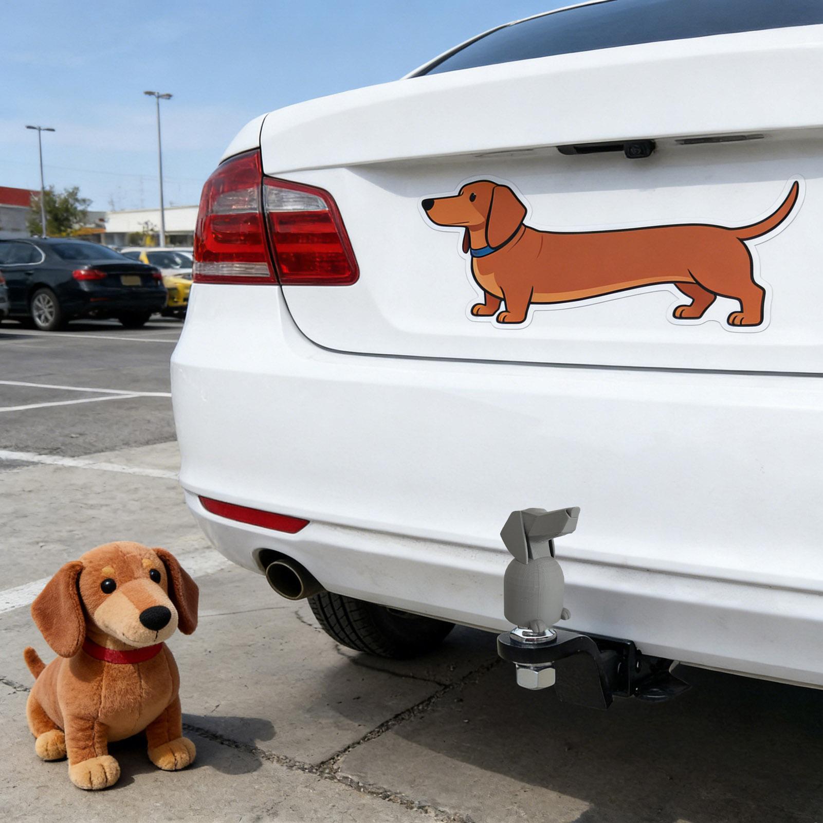 Trailer Hitch Covers Dachshund - Travel Accessories For Dogs のレビューと価格