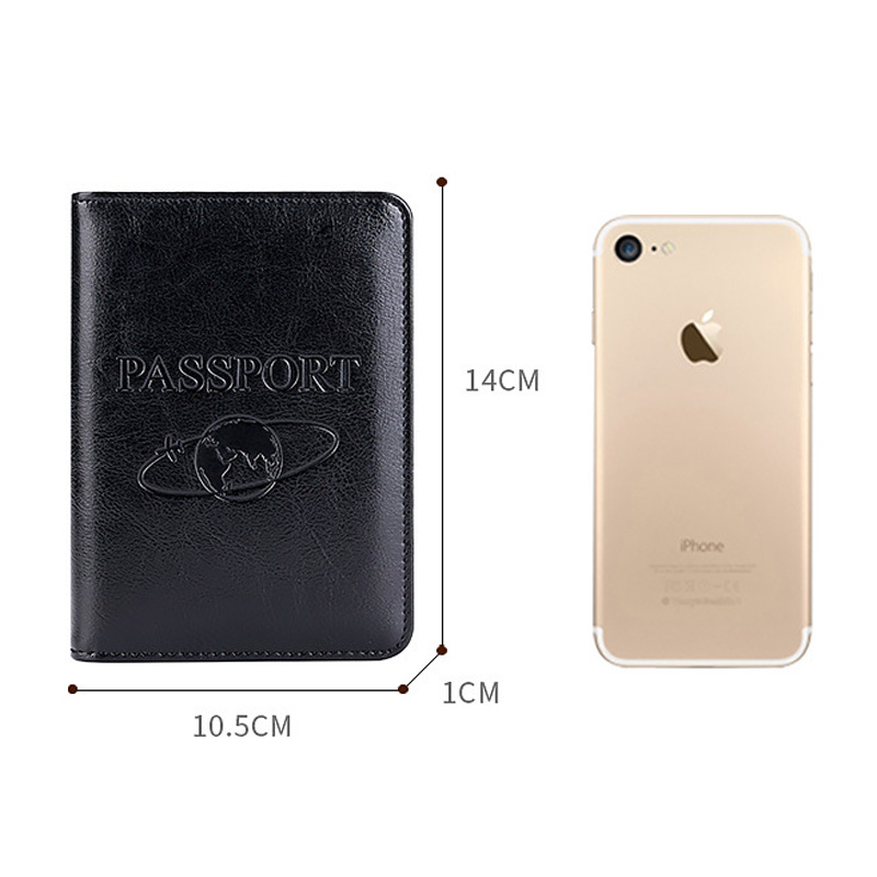 Unisex Genuine Leather Passpor - Travel Accessories Rfid のレビューと価格