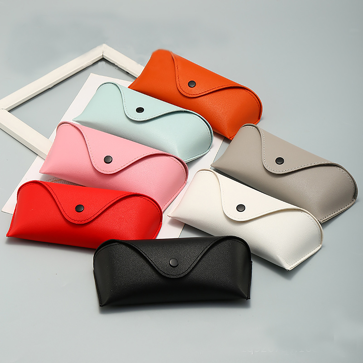 1pc Soft PU Leather Sunglasses - Travel Accessories Pouch For Women のレビューと価格