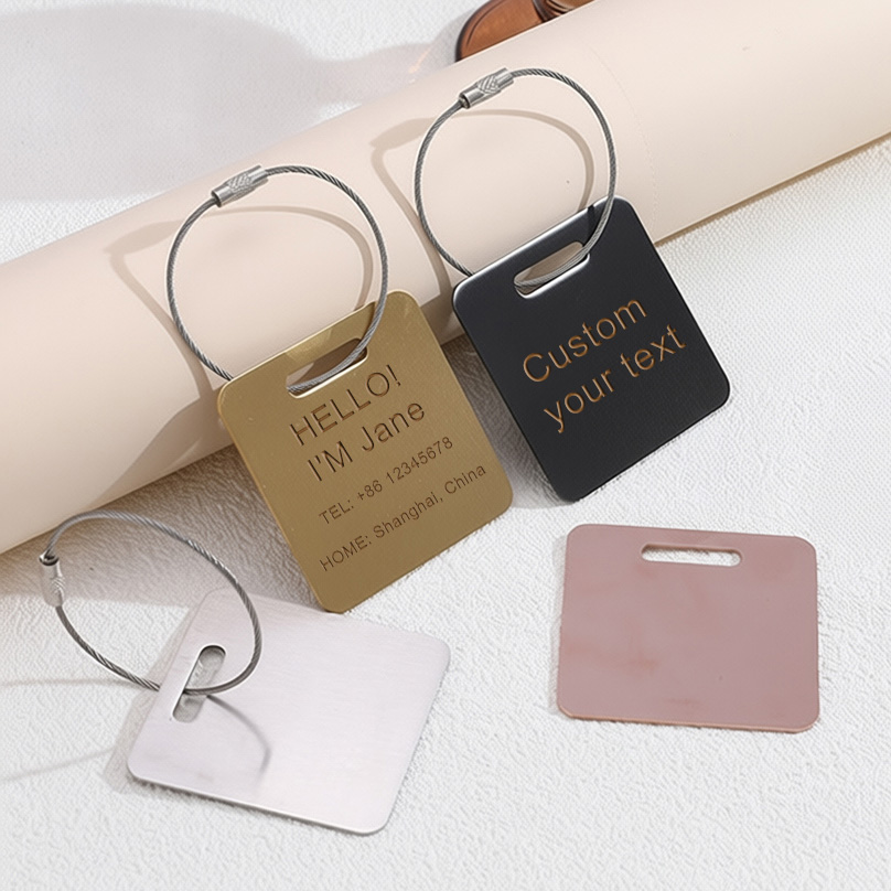 Custom Name Luggage Tag Laser  - Travel Accessories Sale のレビューと価格