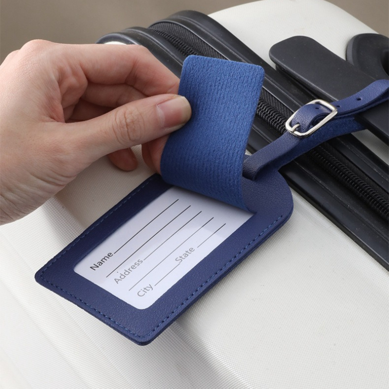 Women Men Luggage Tags PU Leat - Travel Accessories Sale のレビューと価格