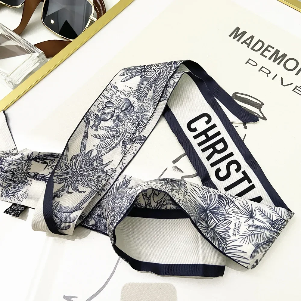 Extended Ribbon Scarf, Silk Ha - Travel Accessories Aesthetic のレビューと価格