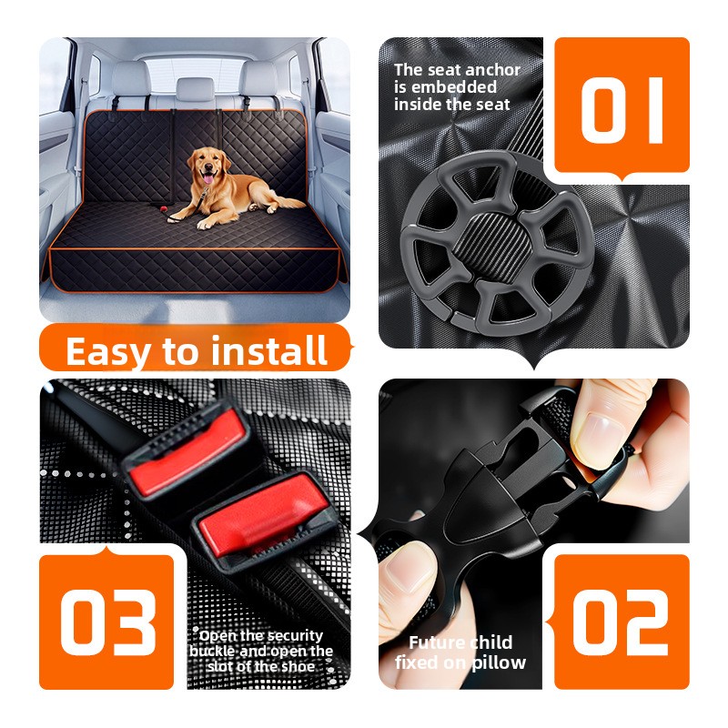 Pet Car Seat Isolation Mat Dog - Travel Accessories For Dogs のレビューと価格