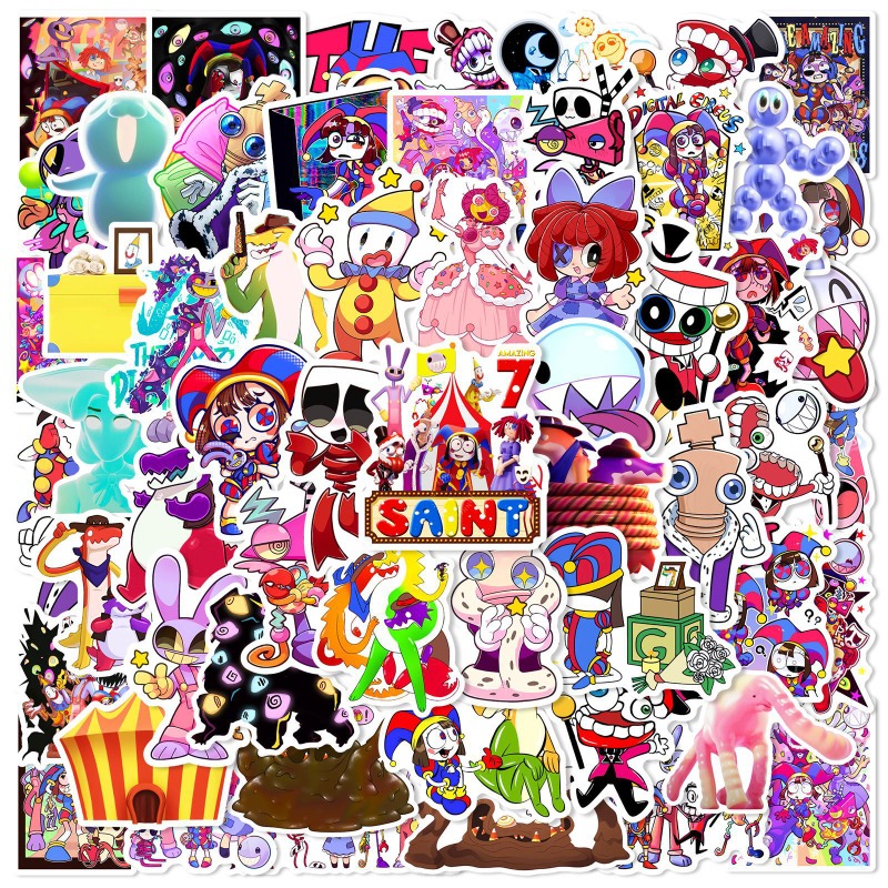 60PCS Cute The Amazing Digital - Travel Accessories Cute のレビューと価格