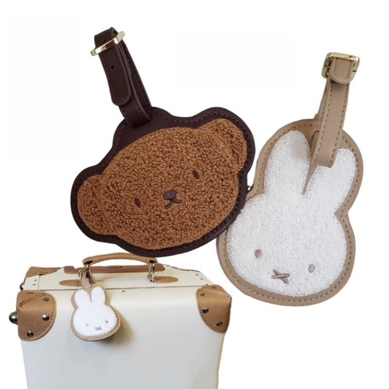 Hot Cartoon Miffy Series Leath - Travel Accessories Cute のレビューと価格