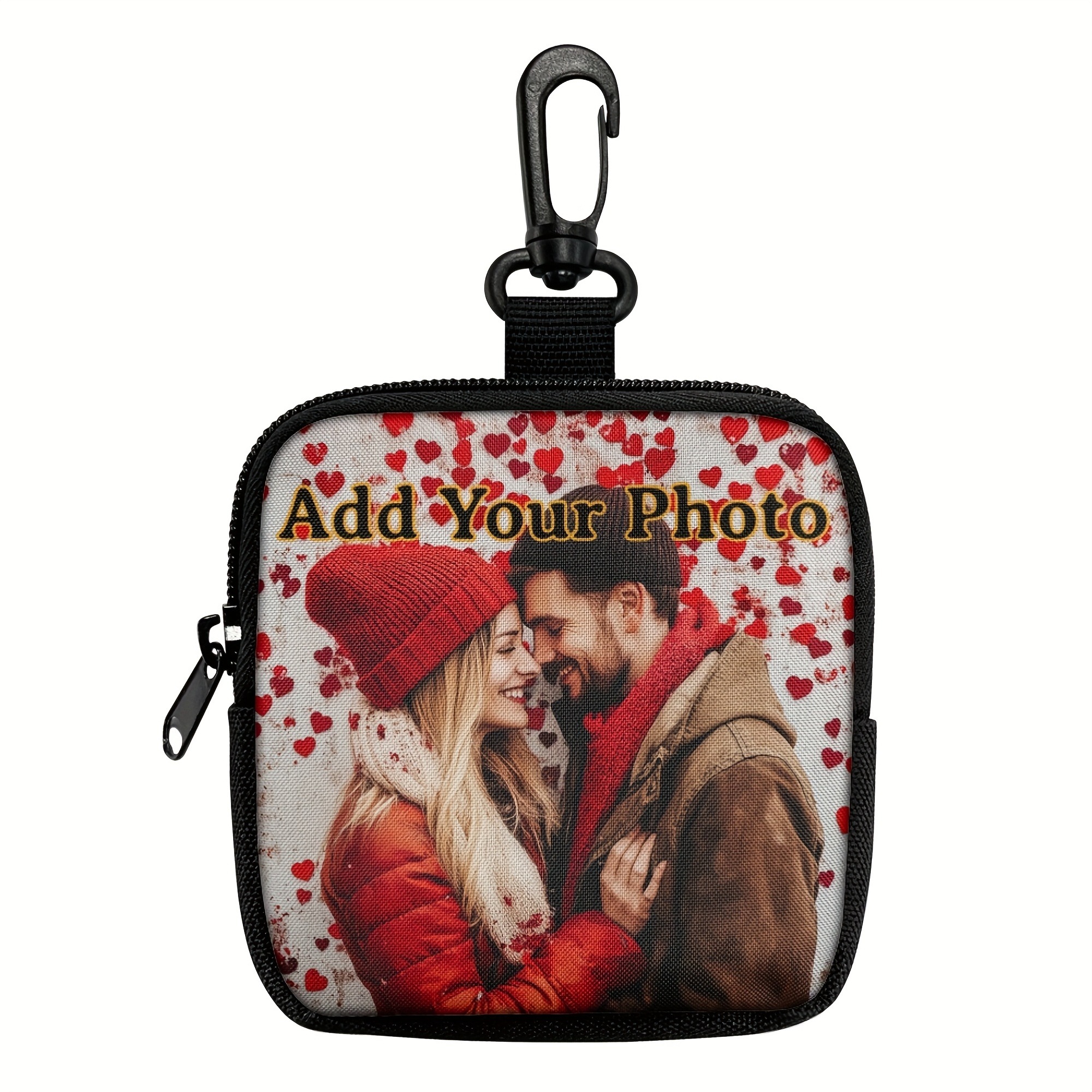 Custom Photo Coin Bag Mini Ear - Travel Accessories Pouch For Women のレビューと価格
