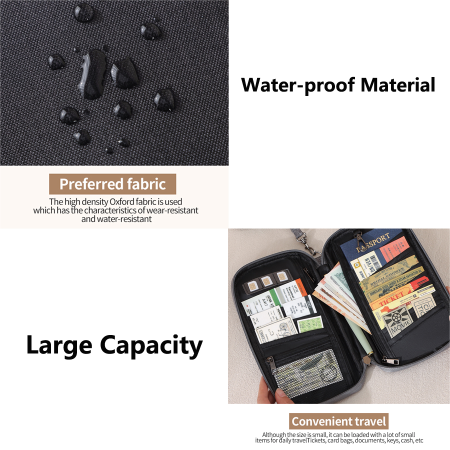 Rfid Blocking Passport Wallet  - Travel Accessories Rfid のレビューと価格