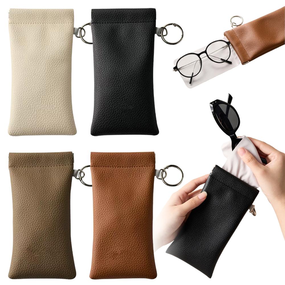 Sunglasses Pouch With Keyring  - Travel Accessories Pouch For Women のレビューと価格