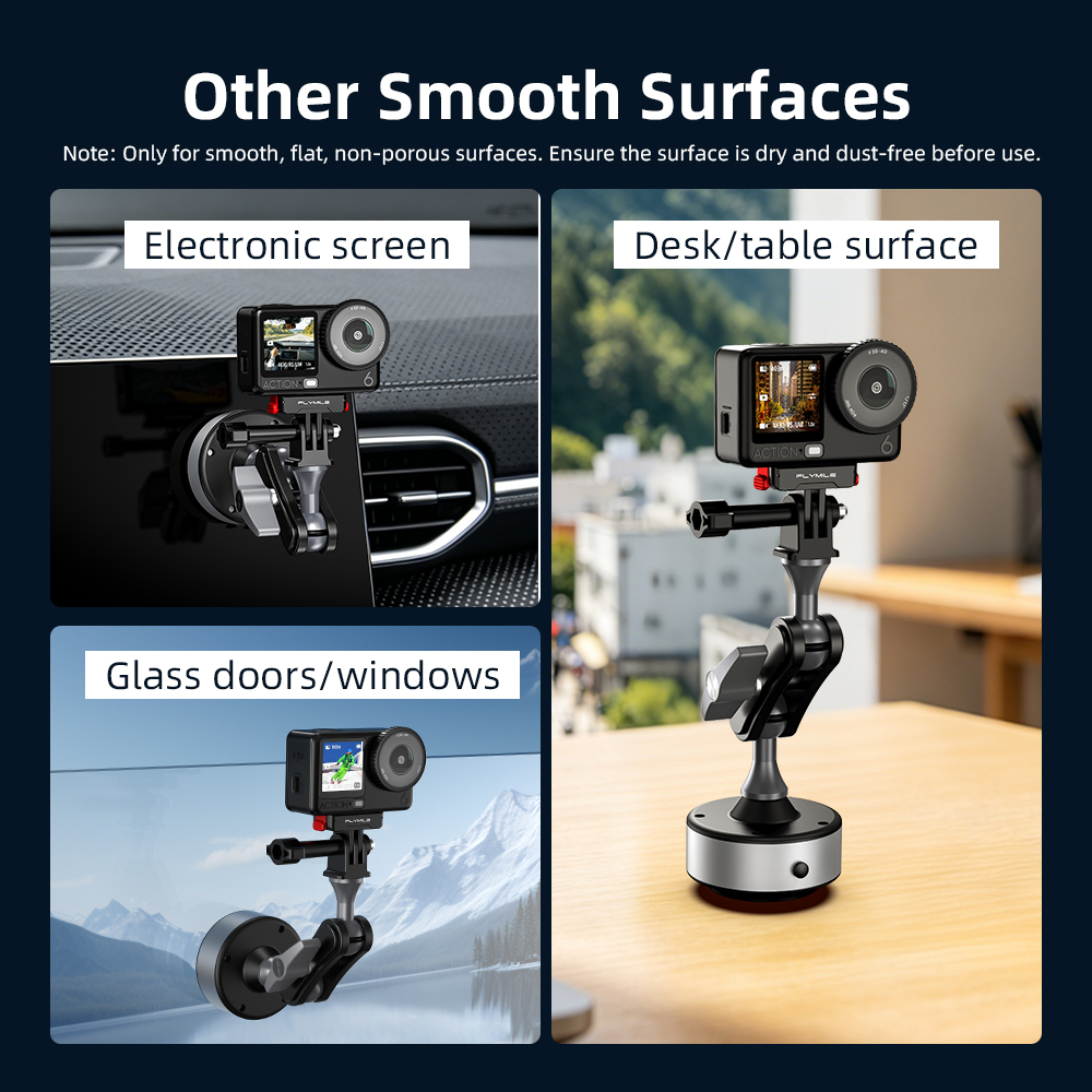 Suction Cup Mount Holder Stand - Travel Video Accessories のレビューと価格