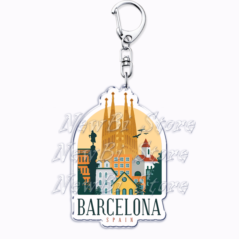 Hot Travel Cites Keychains for - Travel Accessories London のレビューと価格