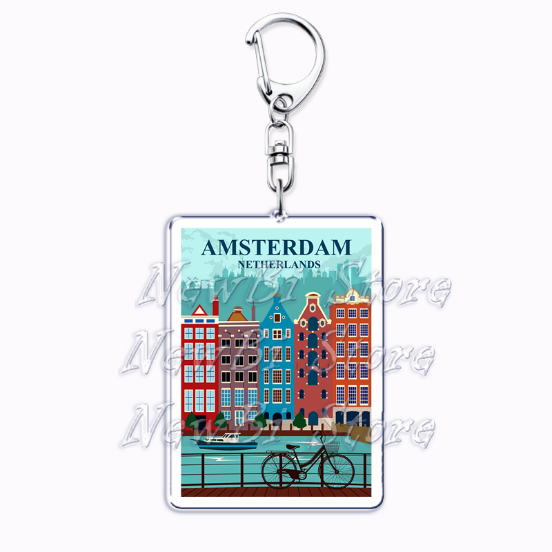 Hot Travel Cites Keychains for - Travel Accessories London のレビューと価格