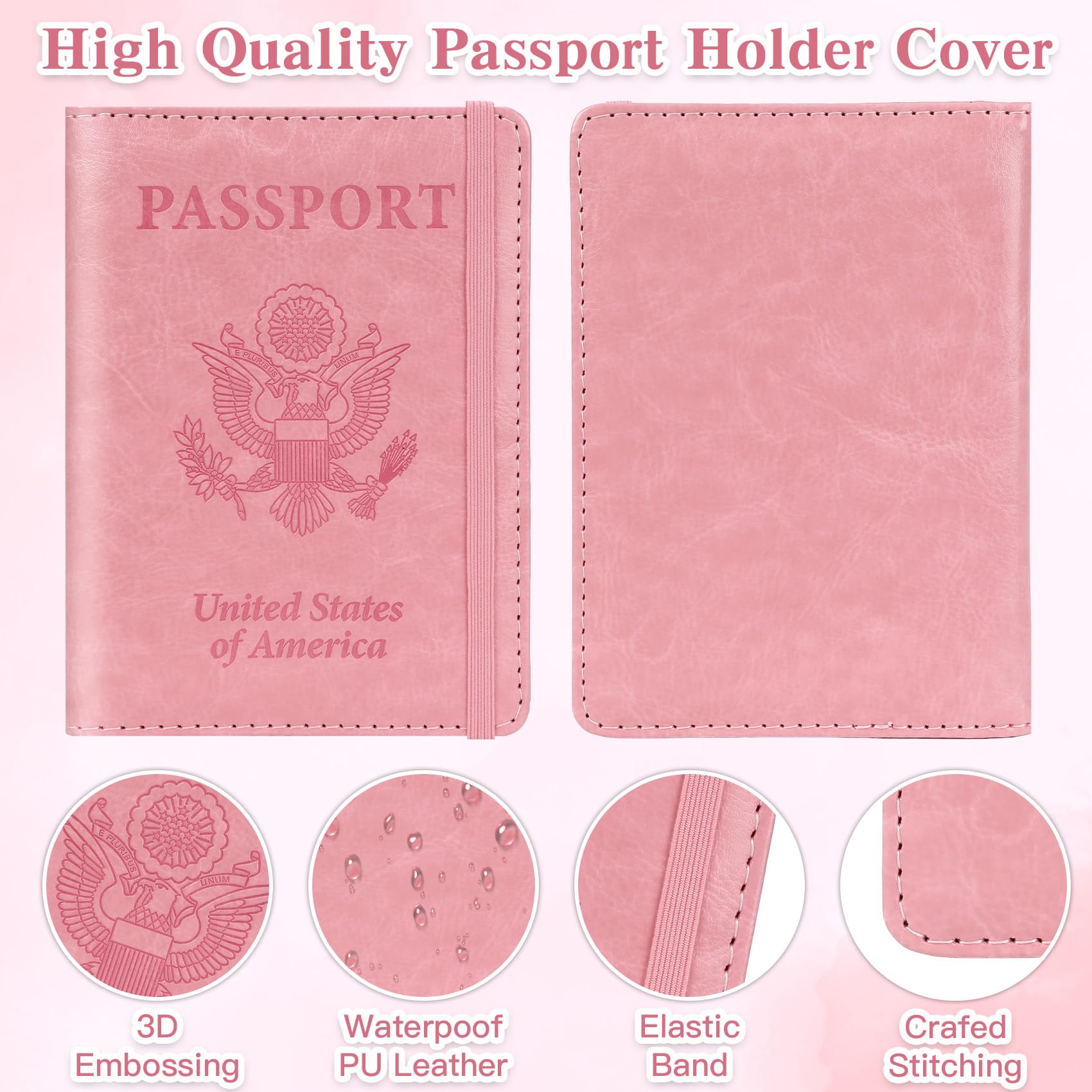 Passport Holder for Travel, Rf - Travel Accessories Rfid のレビューと価格
