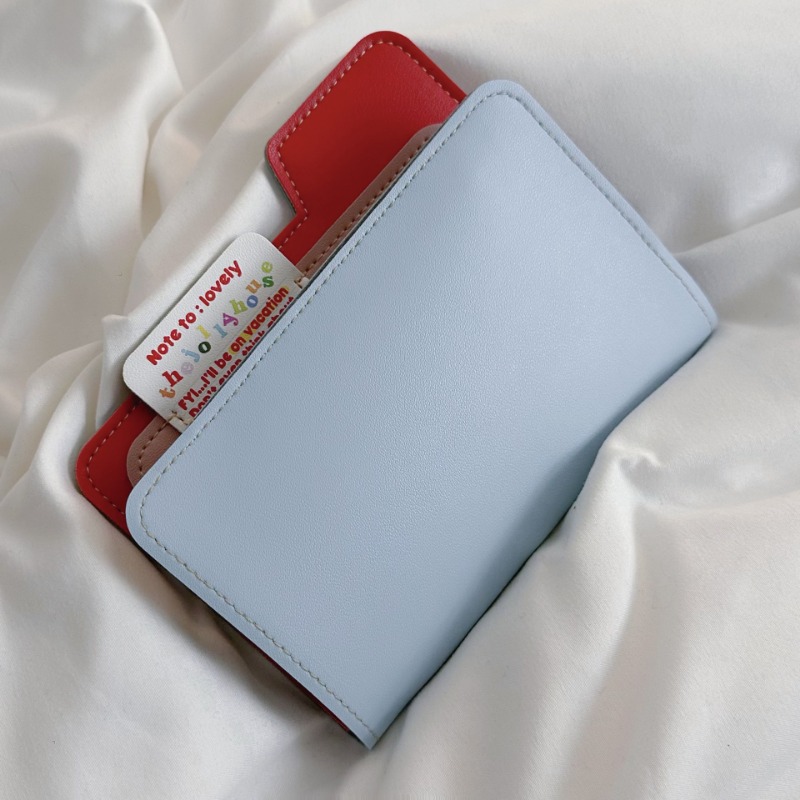 Ins Color Block Passport Holde - Travel Accessories Pouch For Women のレビューと価格