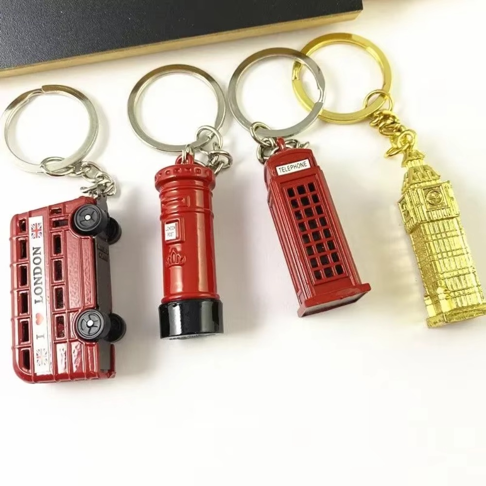 Fashion Red London Bus Key Cha - Travel Accessories London のレビューと価格