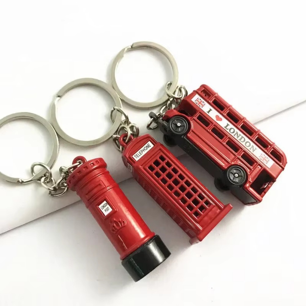 Fashion Red London Bus Key Cha - Travel Accessories London のレビューと価格