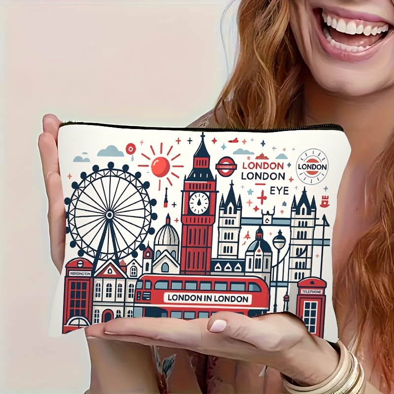 London Building Pattern, Multi - Travel Accessories London のレビューと価格