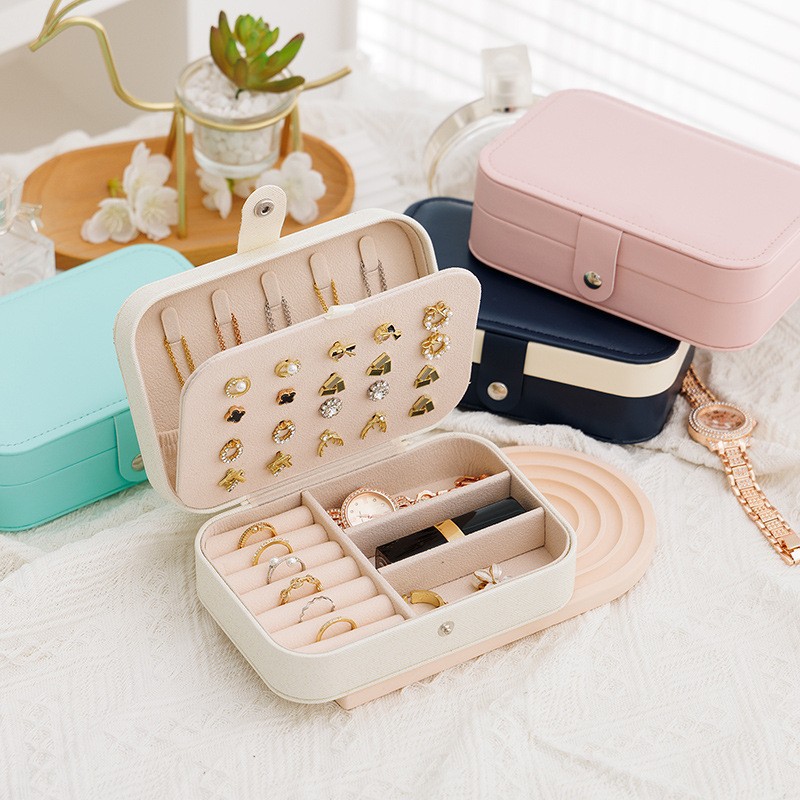 Anti Oxidation Portable Travel - Accessories Travel Jewelry Box のレビューと価格