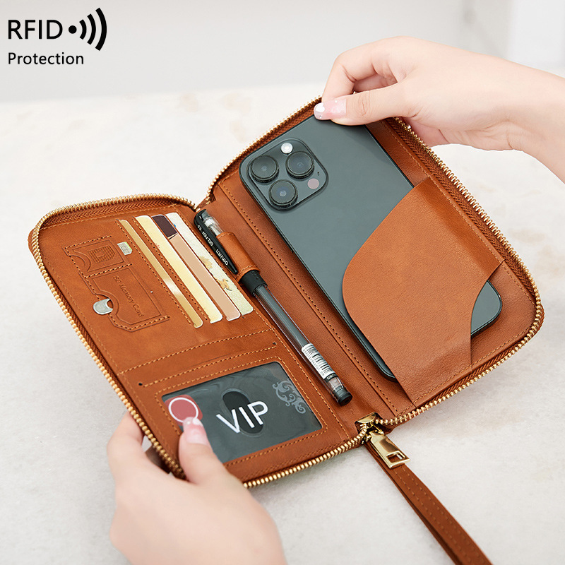 New Leather Passport Cover RFI - Travel Accessories Rfid のレビューと価格