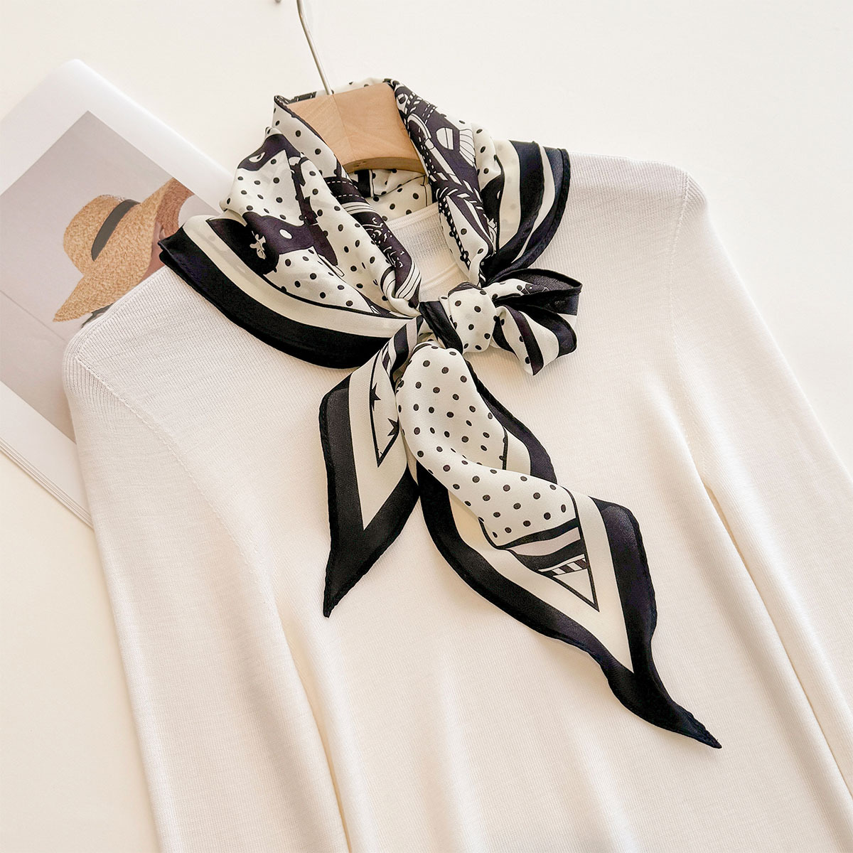 Triangle Bandage Women Silk Sc - Travel Accessories Aesthetic のレビューと価格
