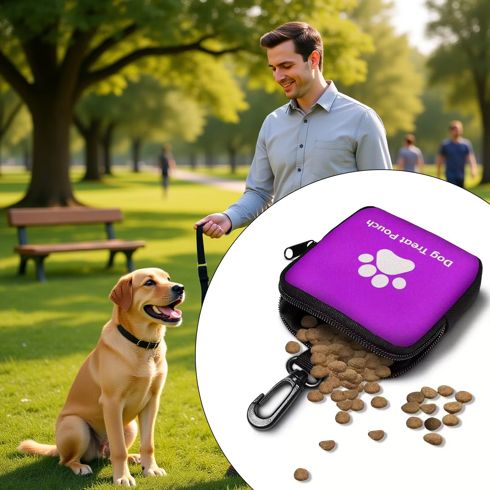 Portable Dog Treat Bag and Tra - Travel Accessories For Dogs のレビューと価格