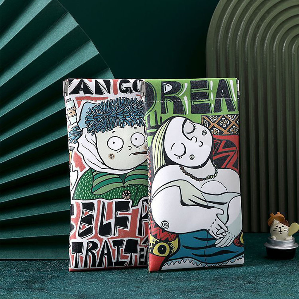 Cartoon Sunglasses Case PU Lea - Travel Accessories Pouch For Women のレビューと価格