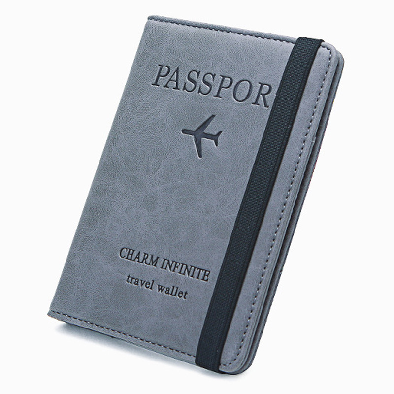 Unisex PU Leather Passport Hol - Travel Accessories Rfid のレビューと価格
