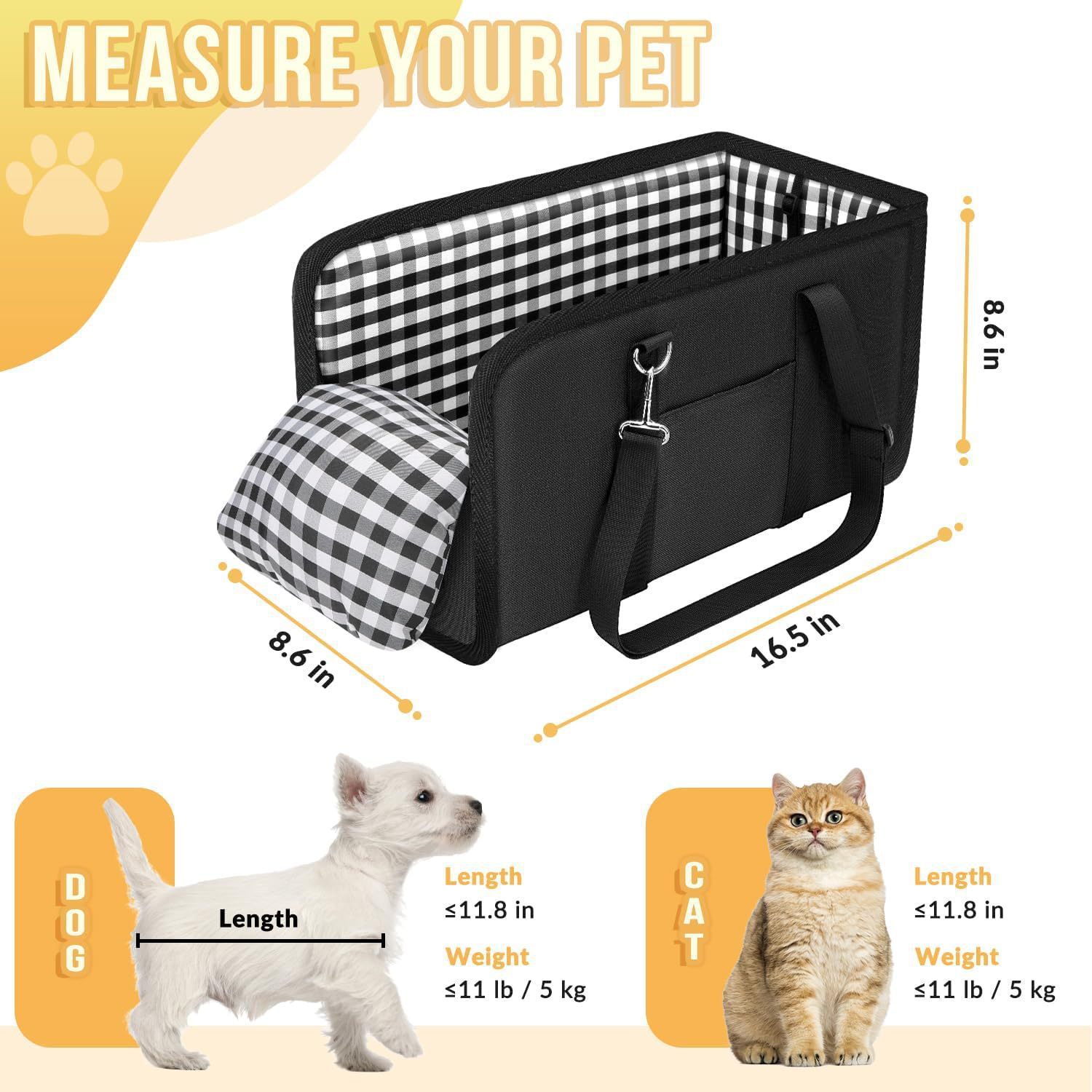 Car Mounted Pet Car Seat Porta - Travel Accessories For Dogs のレビューと価格