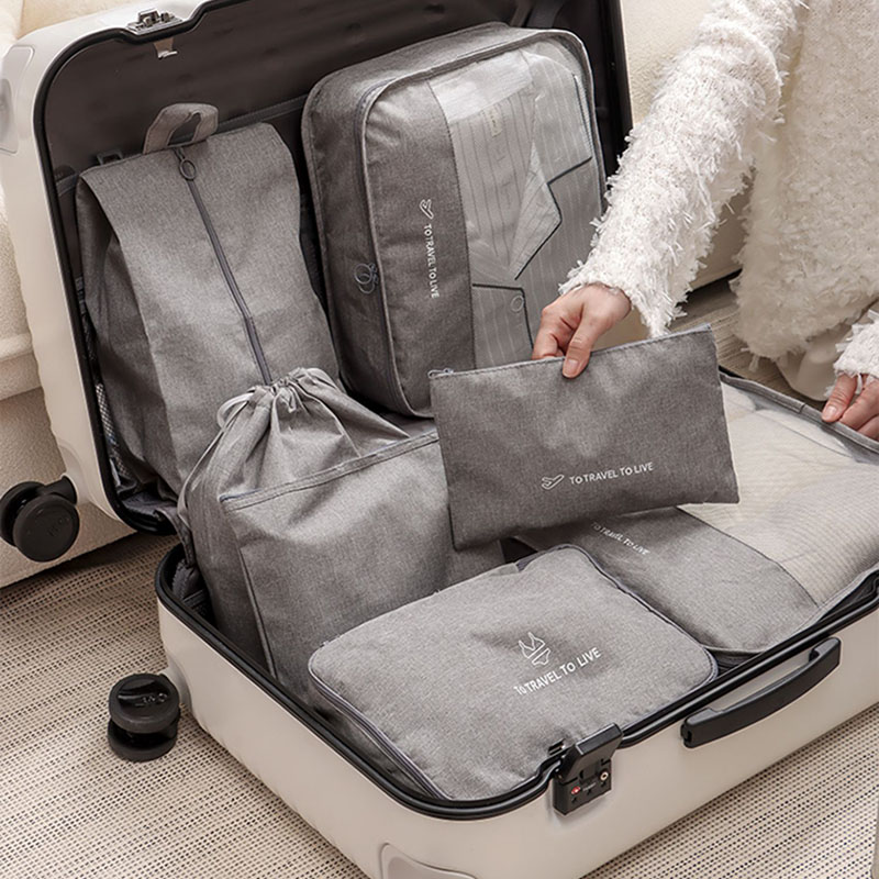 7 Piece Travel Packing Cubes S - Travel Accessories Pouch For Women のレビューと価格