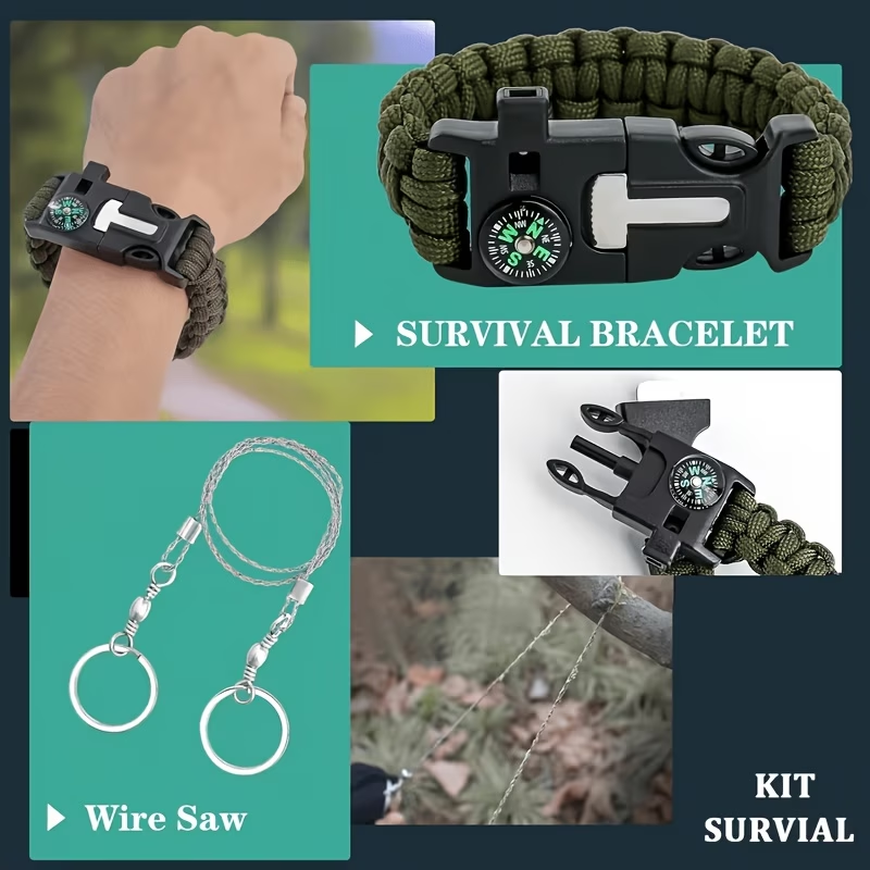 242 Survival Kit for Outdoor A - First Aid Travel Kit のレビューと価格