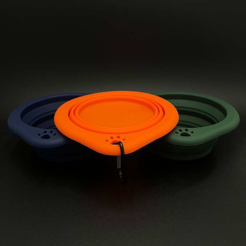 Portable Silicone Pet Bowl Col - Travel Accessories For Dogs のレビューと価格