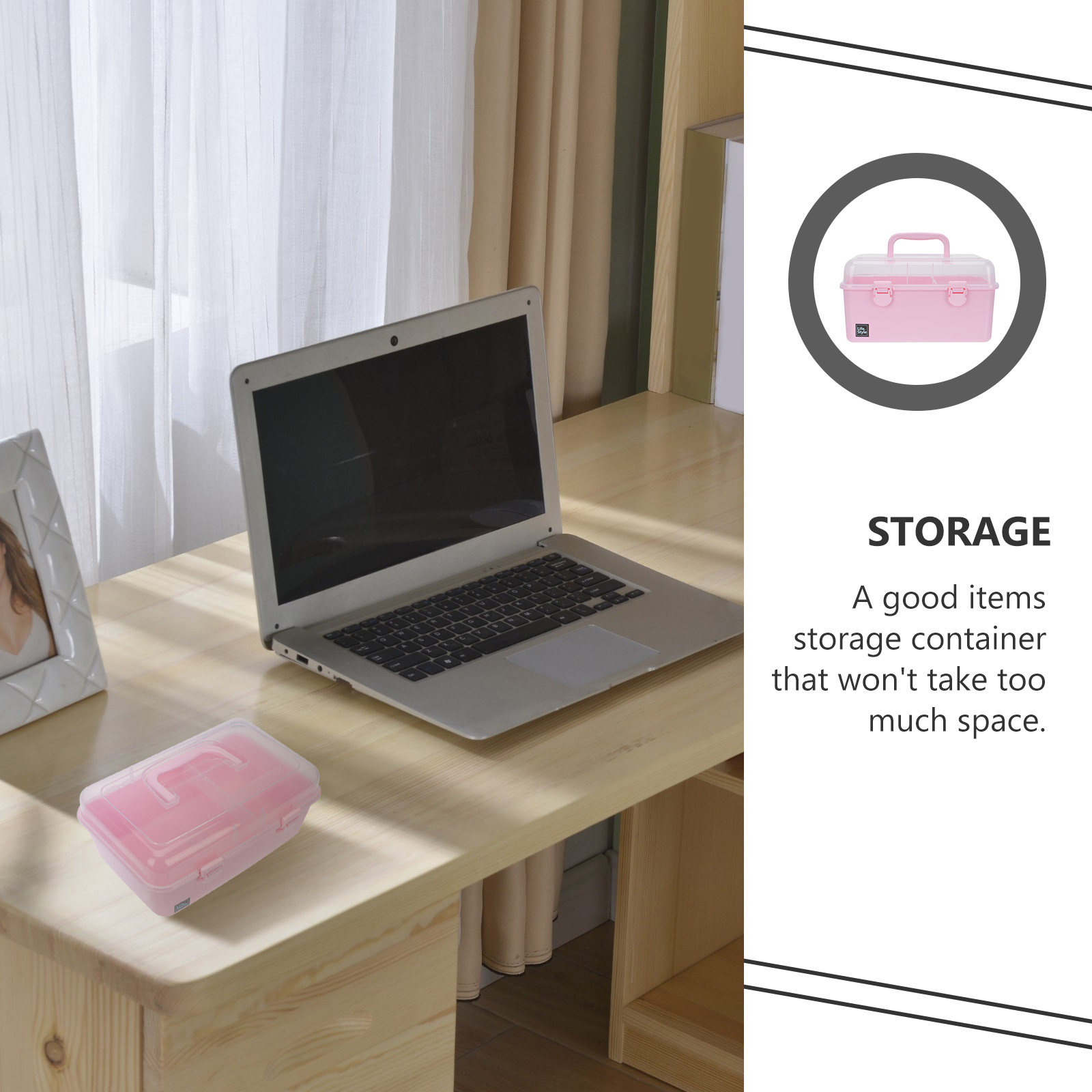 1Pcs Compact Two-Tier Hair Acc - Accessories Travel Jewelry Box のレビューと価格