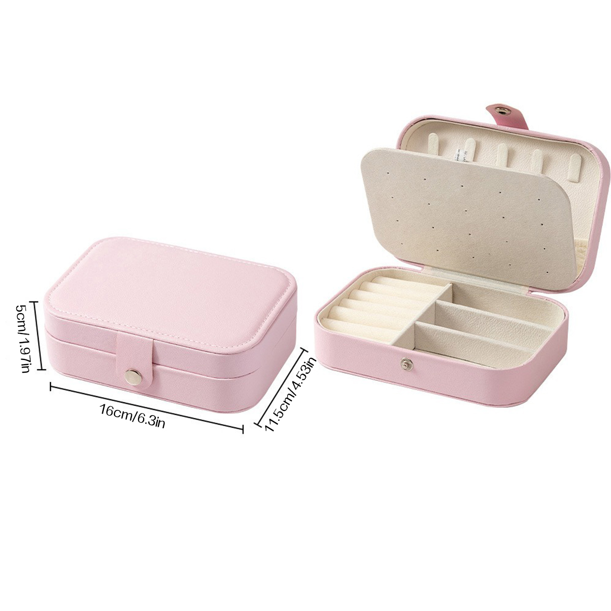 New Portable Multi-Compartment - Accessories Travel Jewelry Box のレビューと価格