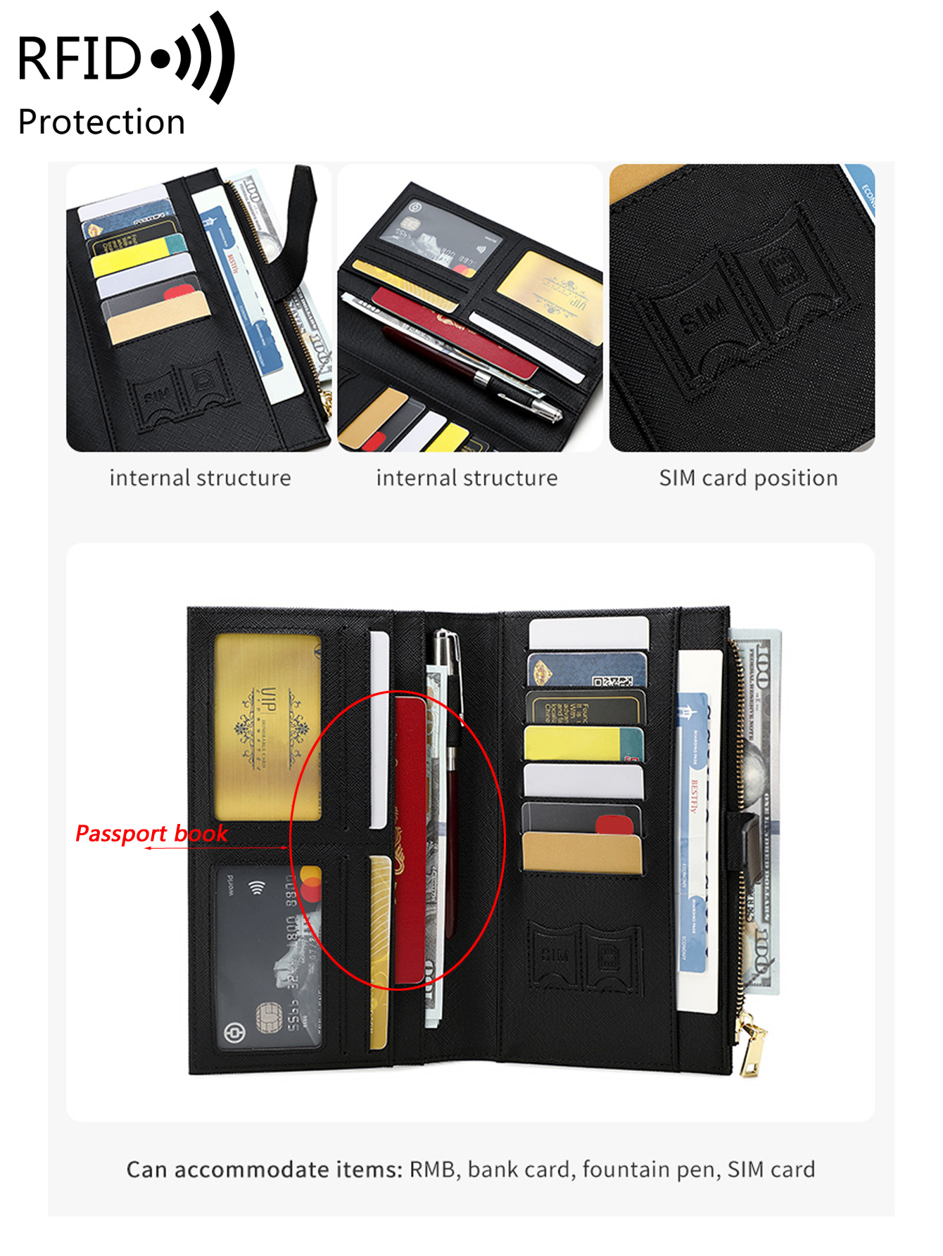 Fashionable PU leather airplan - Travel Accessories Rfid のレビューと価格