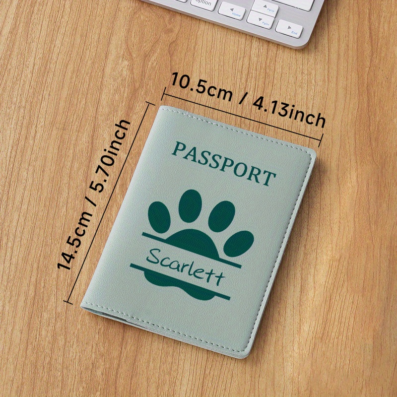 Custom Name Dog Paw Pattern Cl - Travel Accessories For Dogs のレビューと価格
