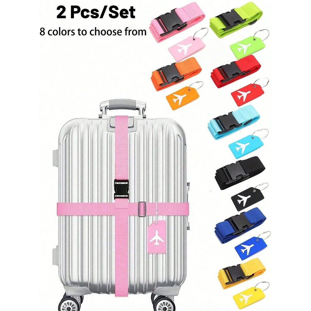 Luggage Strap Set with Luggage - Travel Accessories Sale のレビューと価格