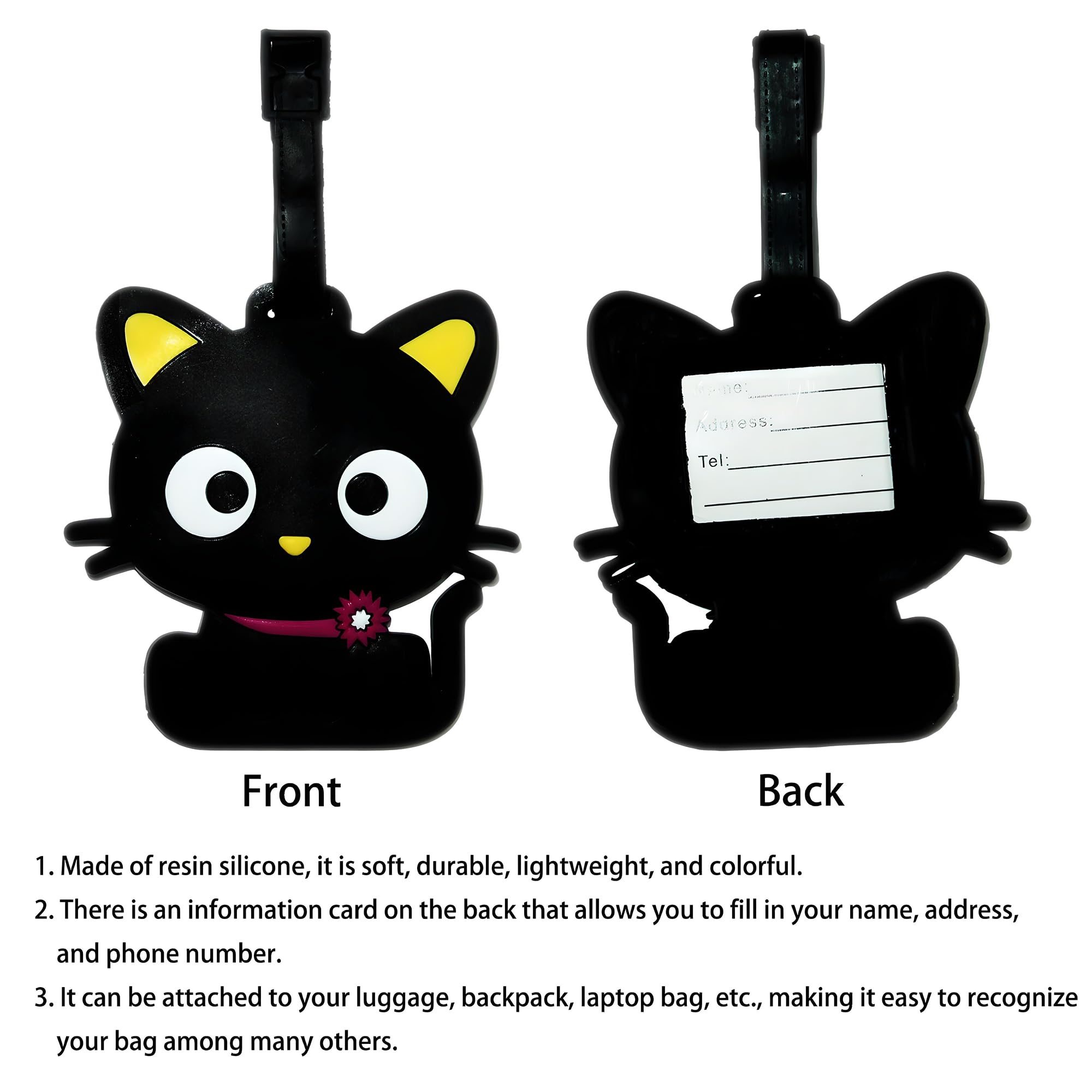 Cute Animal Luggage Tag Travel - Travel Accessories For Dogs のレビューと価格