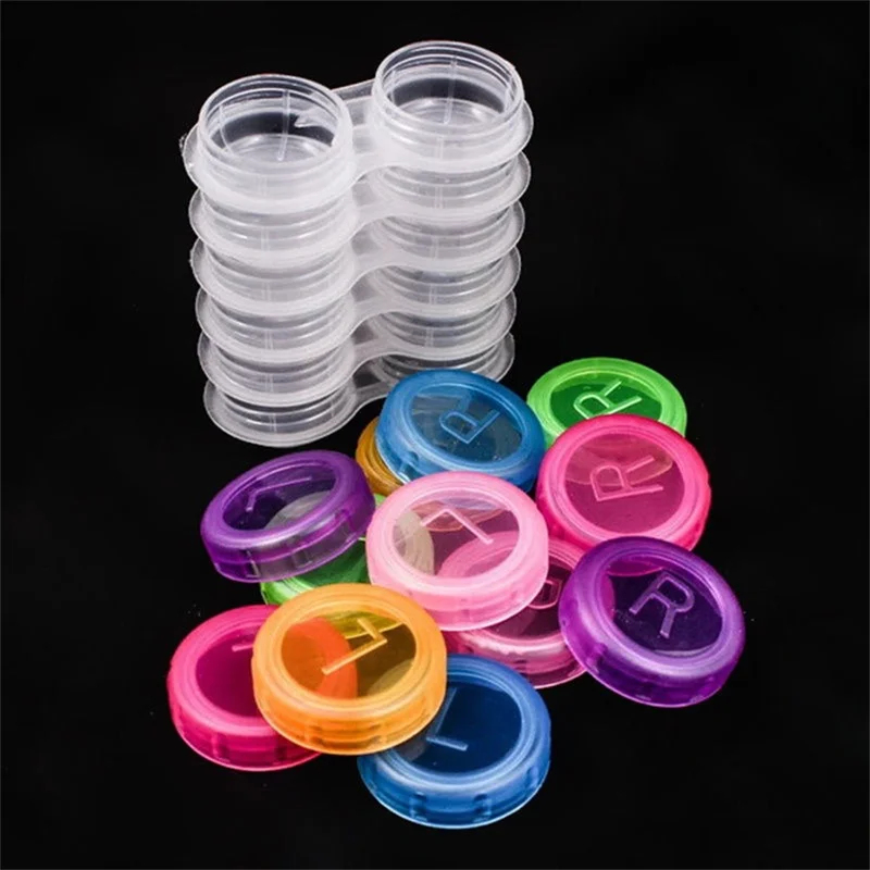 Colorful Clear Contact Lens Ca - Travel Video Accessories のレビューと価格