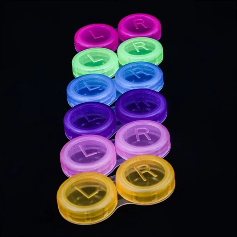 Colorful Clear Contact Lens Ca - Travel Video Accessories のレビューと価格