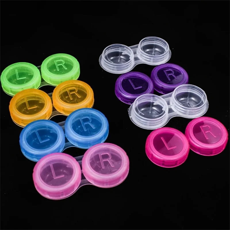 Colorful Clear Contact Lens Ca - Travel Video Accessories のレビューと価格
