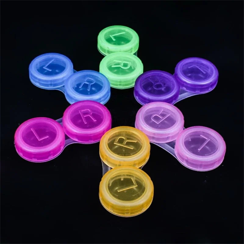 Colorful Clear Contact Lens Ca - Travel Video Accessories のレビューと価格