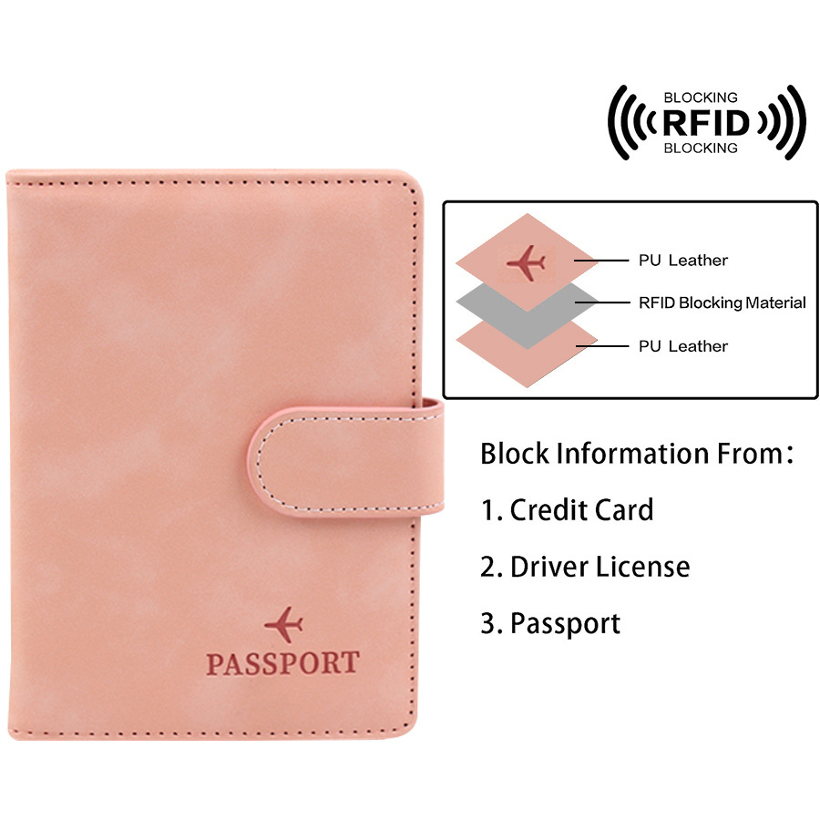 Magnetic Button Passport Cover - Travel Accessories Rfid のレビューと価格