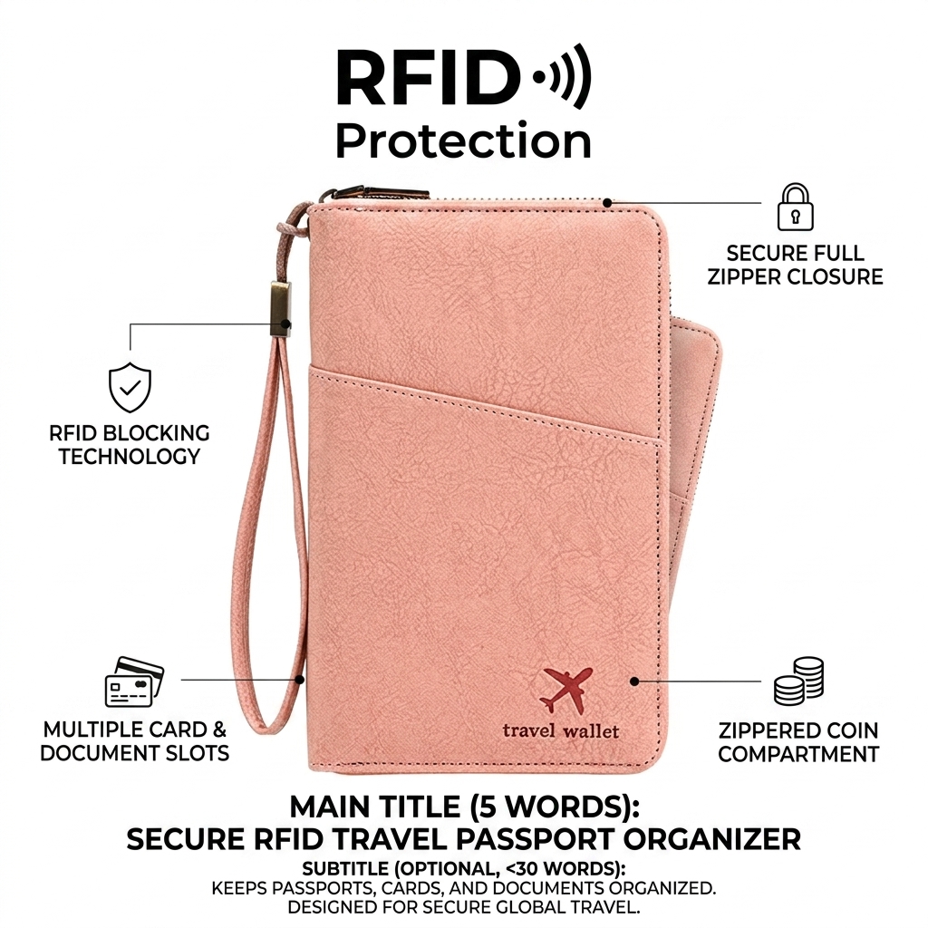 Travel Document Organizer RFID - Travel Accessories Rfid のレビューと価格